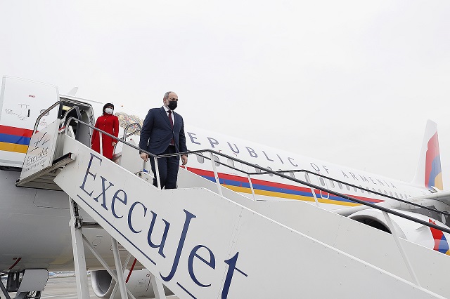 Премьер-министр Пашинян с рабочим визитом прибыл в Брюссель