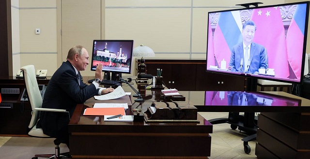 Поддержка гарантий безопасности РФ и встреча в Пекине. Итоги беседы Путина и Си Цзиньпина. ТАСС
