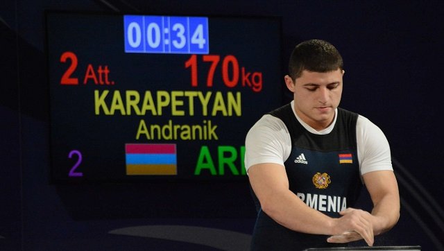На чемпионате мира Андраник Карапетян выиграл малую золотую медаль