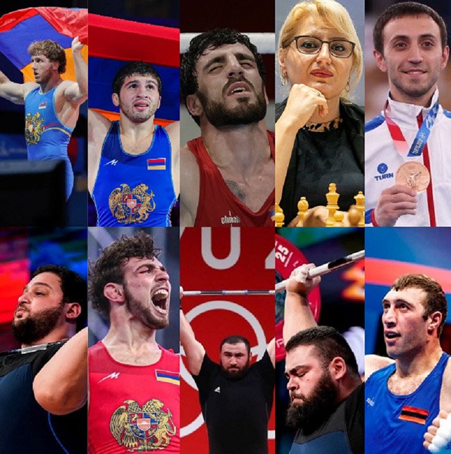 Определена десятка лучших спортсменов Армении 2021 года
