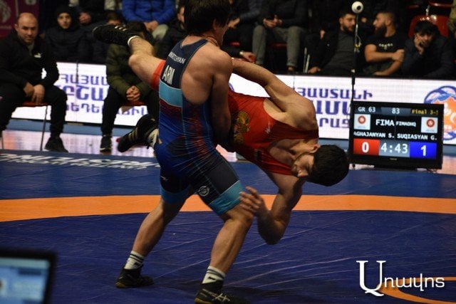 Известны чемпионы Армении по греко-римской борьбе