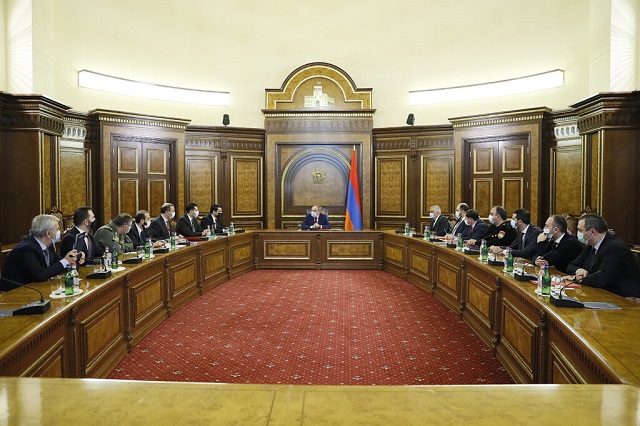 Под председательством премьер-министра состоялось заседание СНБ Армении
