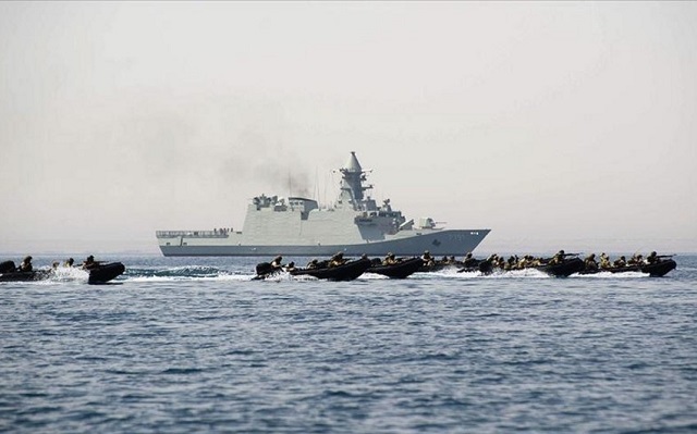 Совместные учения ВМС Ирана, Китая и России начались в Индийском океане. ТАСС