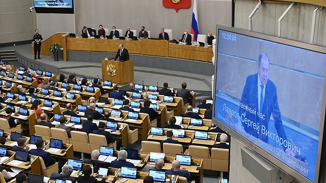 Россия примет меры, если Запад проигнорирует ее требования, заявил Лавров. РИА Новости