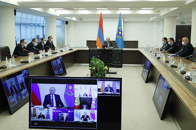 Среди ключевых приоритетов председательства Армении – укрепление механизмов кризисного реагирования ОДКБ: премьер-министр Пашинян