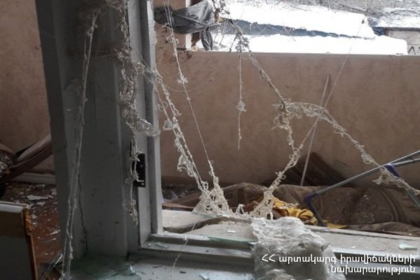 В одной из квартир в Чаренцаване произошел взрыв