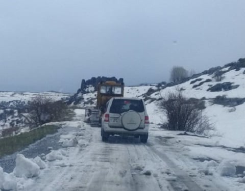 Автодороги, ведущие от высокогорной метеостанции «Амберд» и озеру Кари закрыты