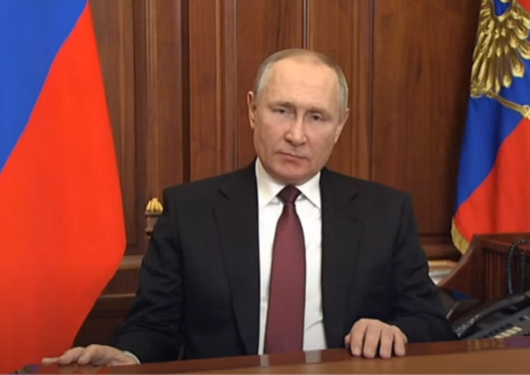 Путин объявил о специальной военной операции в Донбассе. РИА Новости