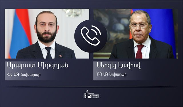 Арарат Мирзоян и Лавров коснулись также процесса нормализации армяно-турецких отношений