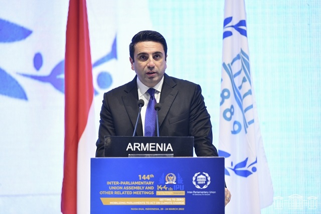 Глава армянского парламента отметил, что в Армении принята программа национальных действий по адаптации к изменению климата