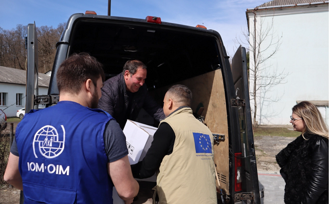 ЕС и МОМ оказывают экстренную помощь пострадавшим от войны украинцам. EU Neighbours