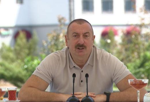 «Если мы определяем границы, то о каком статусе «Нагорного Карабаха» может идти речь?!». Алиев