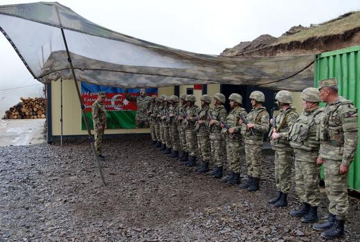 Глава Генштаба ВС Азербайджана посетил воинские части, дислоцированные в Карвачаре. Interfax