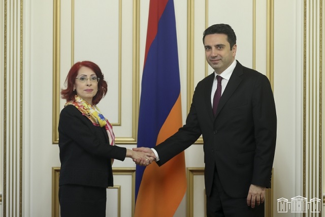 Рад, что Сирию в РА представляет дипломат армянского происхождения. Ален Симонян