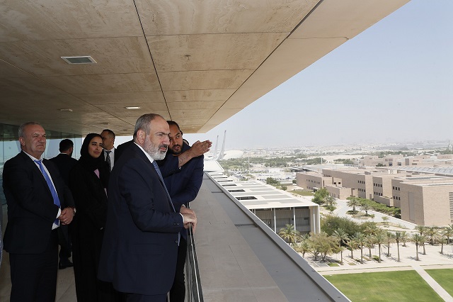 Пашинян также посетил Катарский научно-технический центр