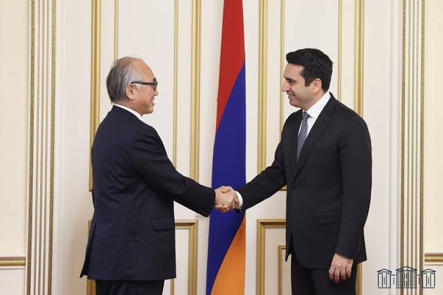 Япония для нас – важнейший   партнер, и Армения заинтересована в углублении торгово-экономических связей, привлечении японских инвестиций в нашу страну. Ален Симонян