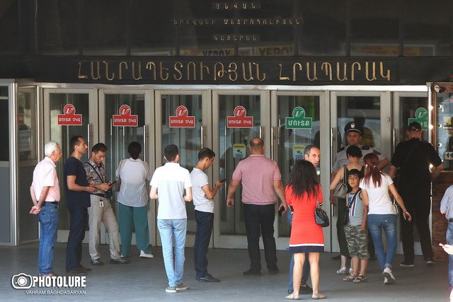 Ереванское метро не работало из-за забастовки машинистов