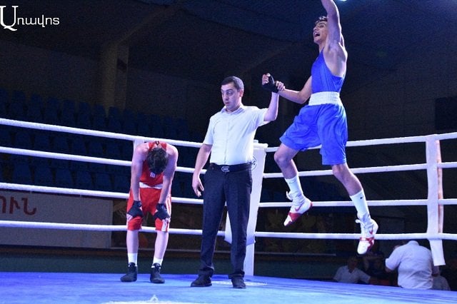 Завершился чемпионат Армении по боксу среди молодежи старшей возрастной группы