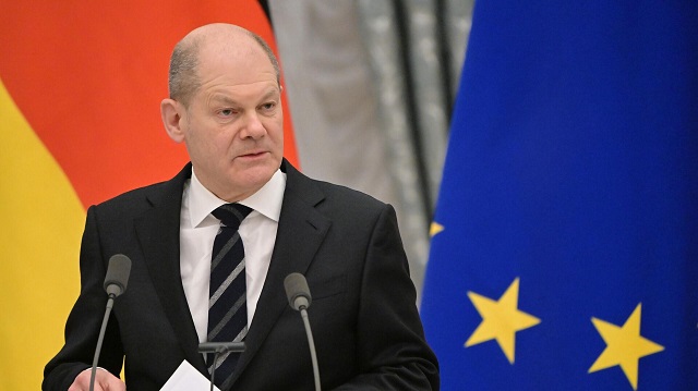 Шольц заявил, что ЕС не снимет санкции с РФ в случае мира на Украине на условиях Москвы. ТАСС