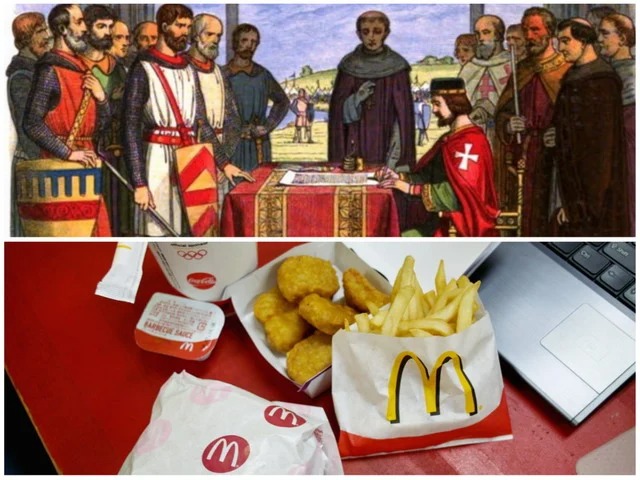 Magna Carta, а не McDonald’s