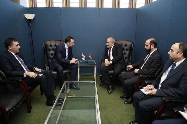 Ираклий Гарибашвили подчеркнул важность сохранения мира и стабильности в регионе. В Нью-Йорке состоялась встреча премьер-министров Армении и Грузии