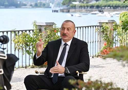 Алиев считает, что Азербайджан и Армения в течение нескольких месяцев могут подписать мирный договор. Interfax
