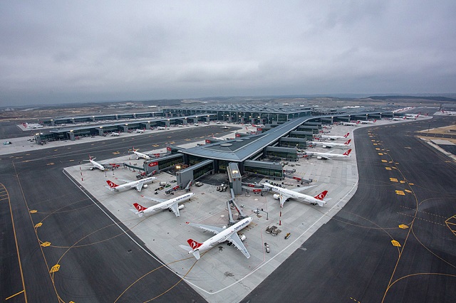 Стамбульский аэропорт признан самым загруженным в Европе. Anadolu Agency