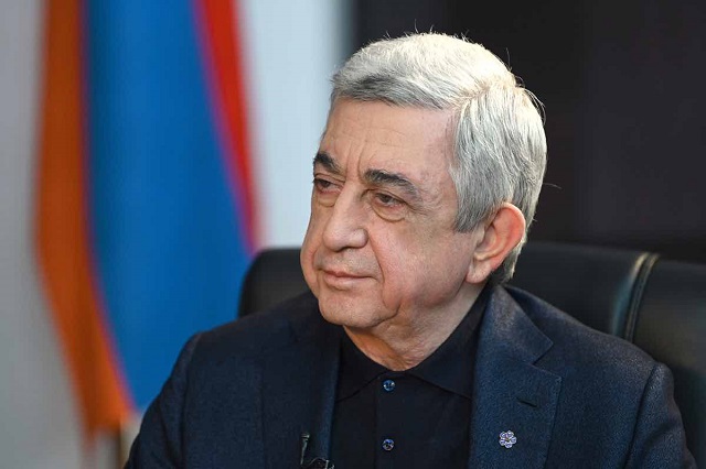 Третий Президент РА Серж Саргсян направил поздравительное послание избранному Президенту Республики Арцаха