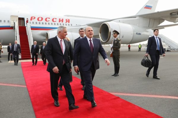 Главы правительств стран-членов ЕАЭС прибыли в Ереван