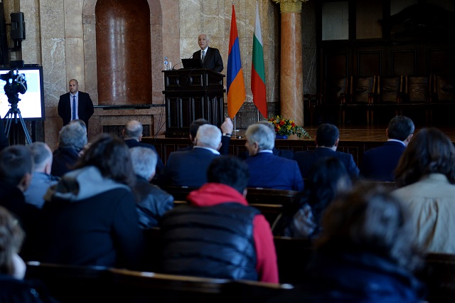 Ваагн Хачатурян выступил с лекцией в Софийском государственном университете имени Святого Климента Охридского