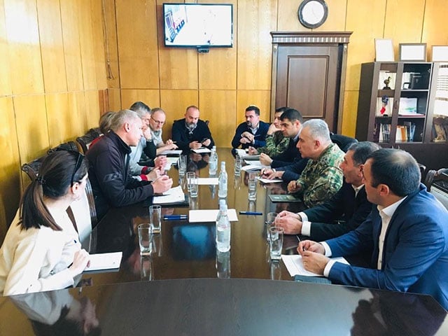 Представители миссии ОБСЕ по сбору фактов посетили пострадавшие от азербайджанской агрессии населенные пункты Кутакан, Сотк, Верин Шоржа, Айрк и Норабак