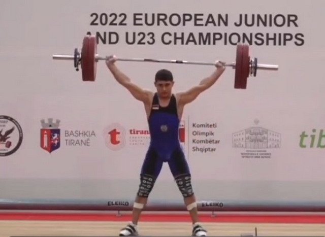 Гор Саакян — чемпион Европы (U20)