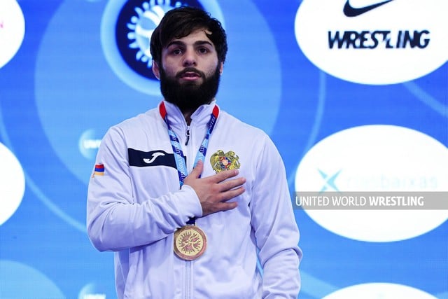Сборная Армении по вольной борьбе завоевала 2 золотые и 1 бронзовую медали