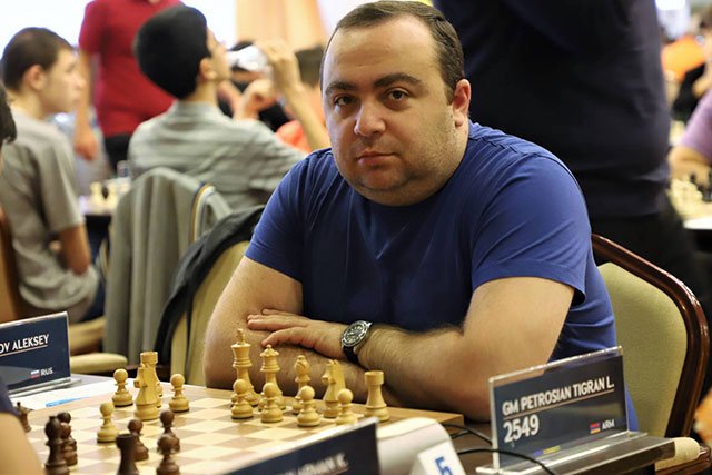 Тигран Л. Петросян стал единоличным лидером «Chessmood Open»