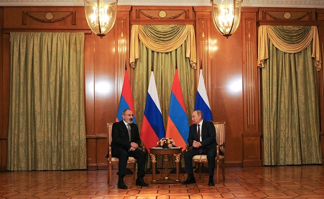 Пашинян подтвердил, что Армения считает приемлемыми подходы России к урегулированию нагорно-карабахского конфликта