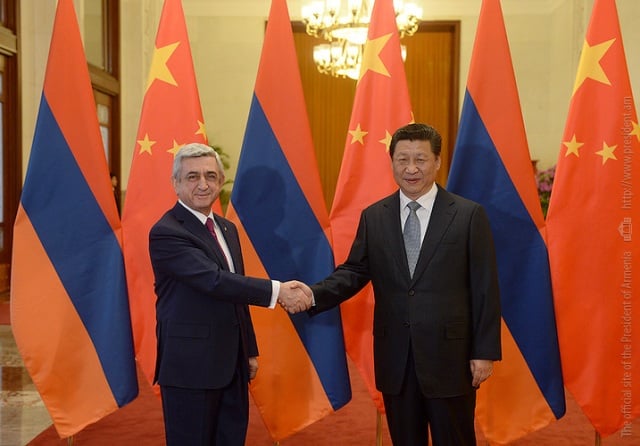Серж Саргсян направил поздравительное послание Председателю КНР Си Цзиньпину