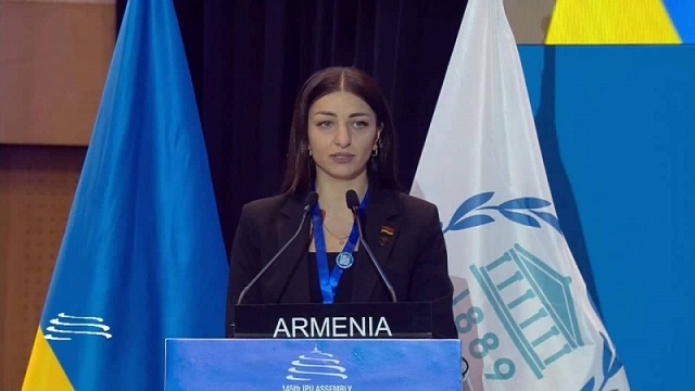 Асмик Акопян на 145-й Ассамблее МПС: «Зверства Азербайджана – следствие проводимой государственной политики армянофобии»