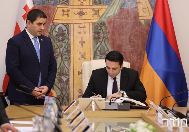 Ален Симонян с двухдневным визитом в Грузии: «Заинтересованы в установлении стратегического партнерства с Грузией»
