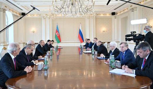 Объем взаимной торговли между Азербайджаном и Россией выходит на допандемийный уровень: Алиев принял Мишустина. Interfax