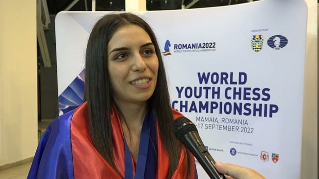 Мариам Мкртчян досрочно выиграла чемпионат Европы по шахматам U18