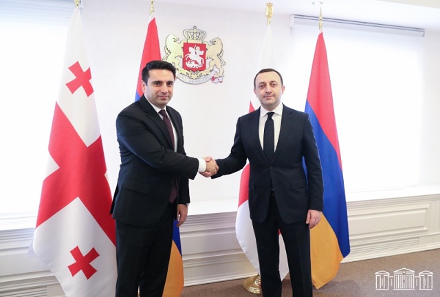 Ален Симонян – премьер-министру Грузии: «Армения высоко ценит заинтересованность Грузии в сохранении мира и стабильности в регионе»