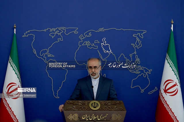 Иран не готов к диалогу под давлением и угрозами, заявил Канани. ИРНА