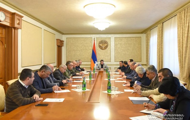 Состоялось заседание Совета безопасности Республики Арцах