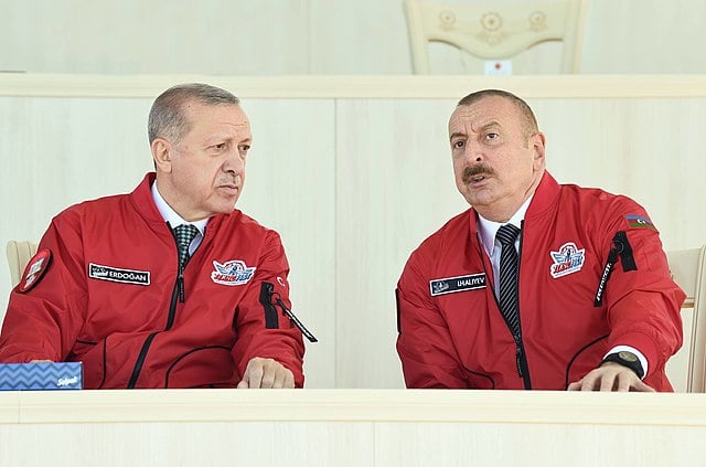 Алиев и Эрдоган обсудили перспективы двустороннего сотрудничества. Interfax