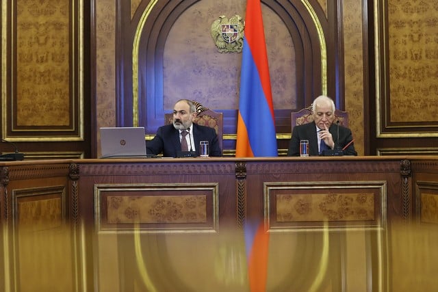 На внеочередном заседании Совета безопасности Армении обсудили ситуацию в Лачинском коридоре