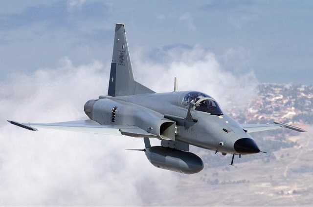 В Турции разбился истребитель F-5