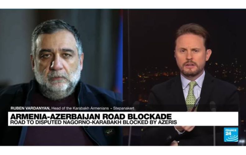 Азербайджан должен понять, что единственный способ жить бок о бок — это быть соседями, а не частью Азербайджана: Интервью государственного министра Арцаха телеканалу France 24