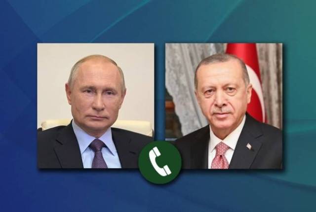 Путин и Эрдоган обсудили ситуацию на Украине и в Сирии