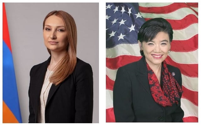 Лилит Макунц провела онлайн-встречу с конгрессменом Джуди Чу. Обсуждены вызовы, созданные блокировкой Лачинского коридора