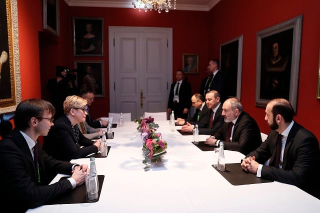 Премьер-министры коснулись вопросов сотрудничества и развития отношений между Арменией и Литвой в различных сферах